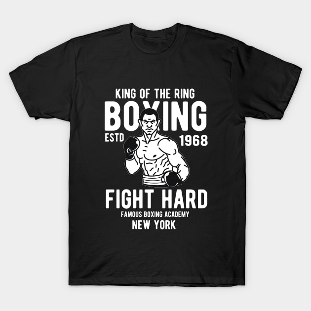 Boxing - King of the ring - New York T-Shirt by Urshrt